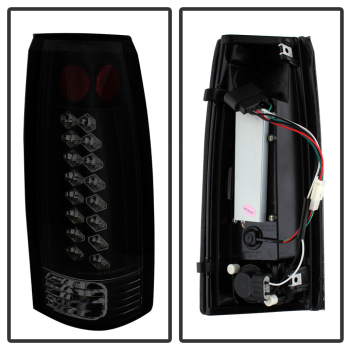 Spyder Chevy C/K Series 1500 88-98/GMC Sierra 88-98 LED Tail Lights Blk Smke ALT-YD-CCK88-LED-BSM