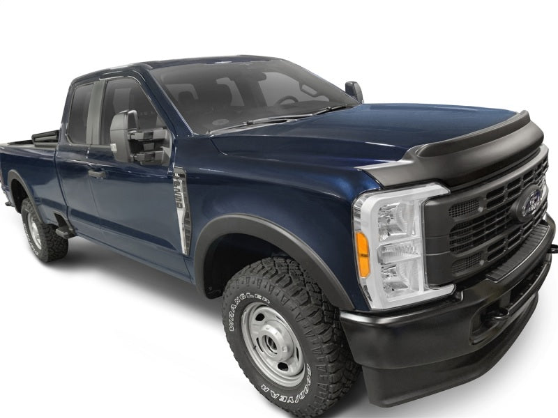 AVS 2023 Ford F250/350/450 Superduty Aeroskin II Low Profile Hood Shield - Textured Black