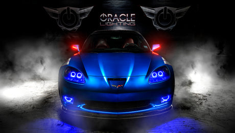 Oracle 05-13 Chevrolet Corvette C6 XM Concept Side Mirrors - Unpainted - No Color
