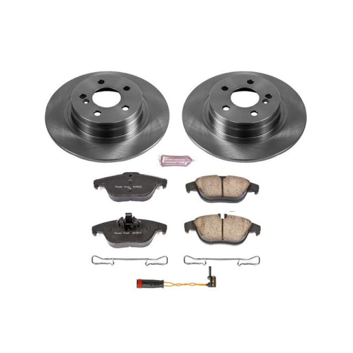 Power Stop 12-15 Mercedes-Benz C250 Rear Autospecialty Brake Kit