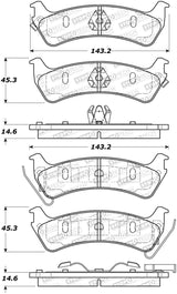 StopTech Street Select Brake Pads