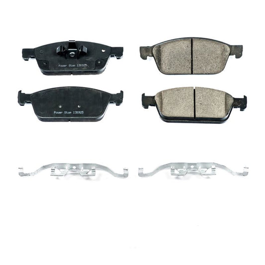 Power Stop 13-17 Ford Escape Front Z17 Evolution Ceramic Brake Pads w/Hardware