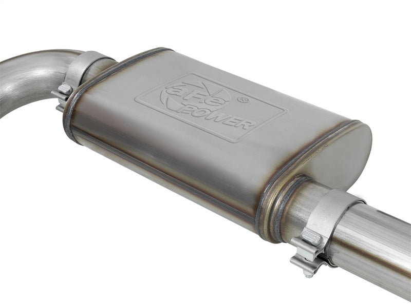 aFe MACH Force-XP 3in 409 SS Cat-Back Exhaust w/ Polished Tip 17-19 GM Colorado/Canyon V6-3.6L