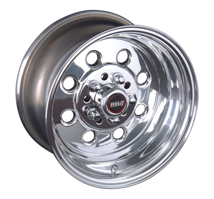 Weld Draglite 15x6 / 5x4.5 & 5x4.75 BP / 3.5in. BS Polished Wheel - Non-Beadlock