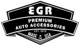 EGR 2019 Chevy 1500 Crew Cab Tape-On Window Visors - Set of 4 Dark Smoke