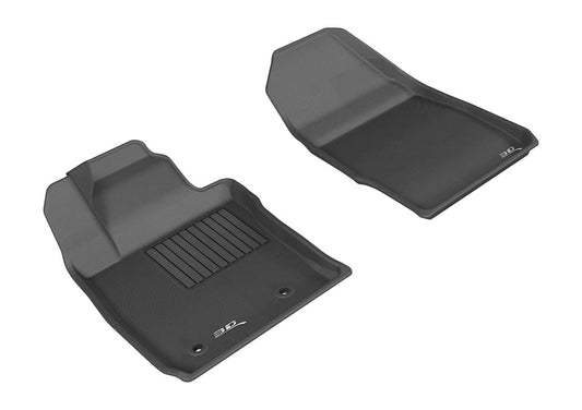 3D MAXpider 2011-2019 Ford Fiesta Kagu 1st Row Floormat - Black