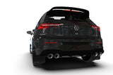 Rally Armor 22-25 VW MK8 Golf GTI/R Red UR Mud Flap w/White Logo