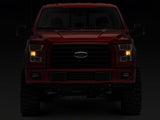 Raxiom 15-17 Ford F-150 Axial OEM Style Rep Headlights- Chrome Housing (Clear Lens)