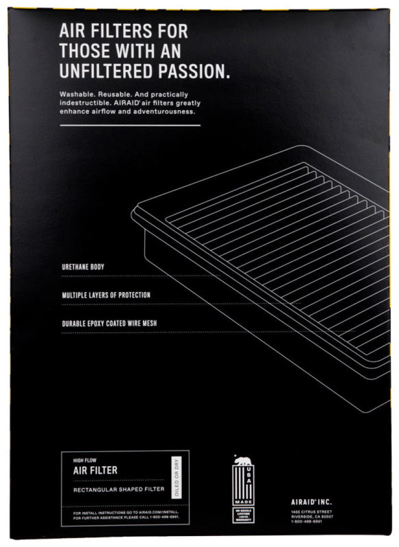 Airaid 2019 Chevrolet Silverado 1500 V8 5.3L F/I Replacement Air Filter