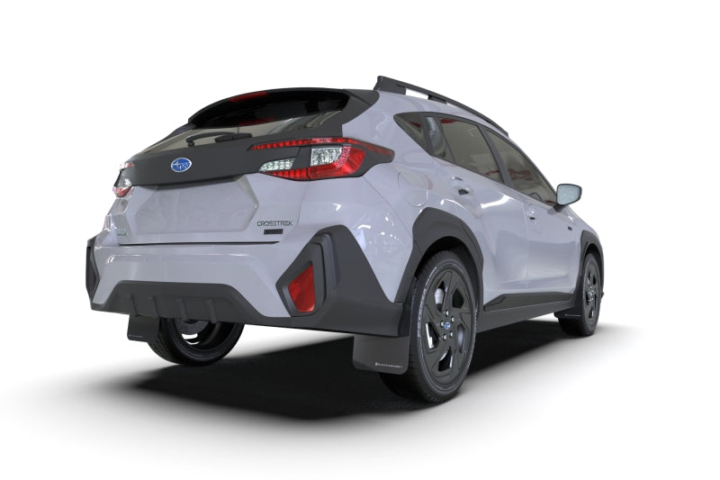 Rally Armor 2024 Subaru Crosstrek Black UR Mud Flap Grey Logo