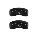 MGP 4 Caliper Covers Engraved Front & Rear Circle K/Kia Red finish silver ch