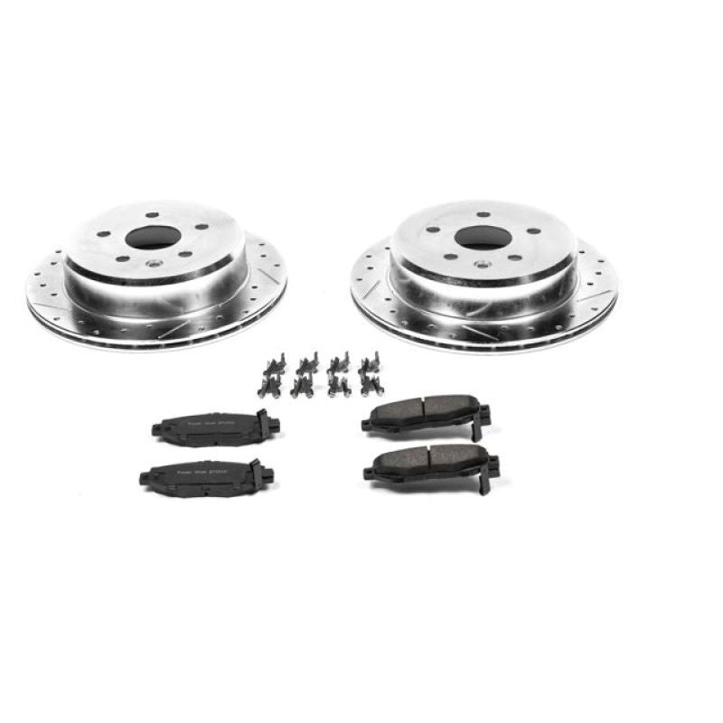 Power Stop 92-98 Lexus SC300 Rear Z23 Evolution Sport Brake Kit