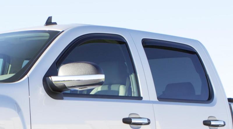 Lund 09-14 Ford F-150 SuperCrew Ventvisor Elite Window Deflectors - Smoke (4 Pc.)