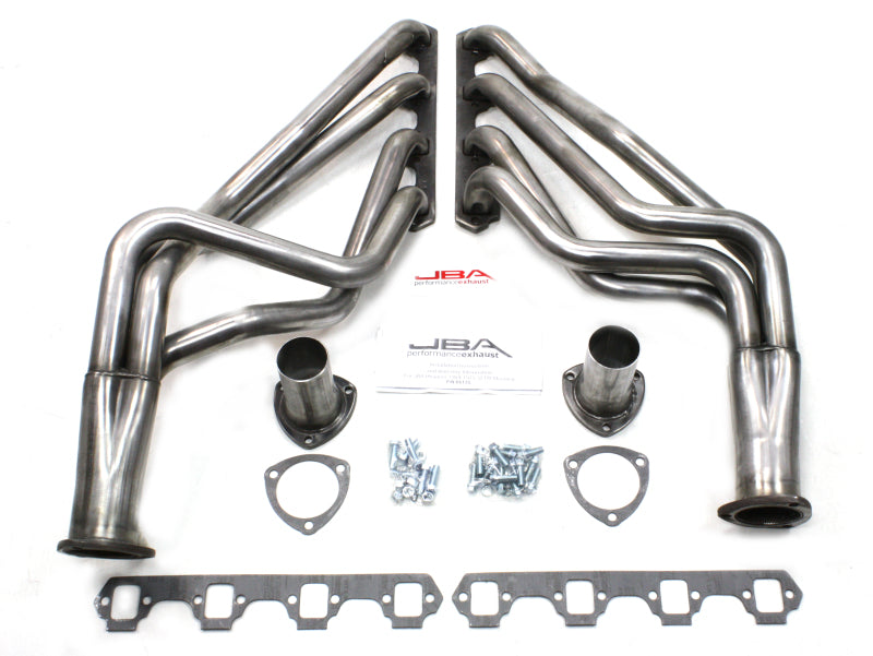 JBA 65-73 Ford Mustang 260-302/71-73 Ford 260-351W SBF 1-5/8in Primary Raw 409SS Long Tube Header