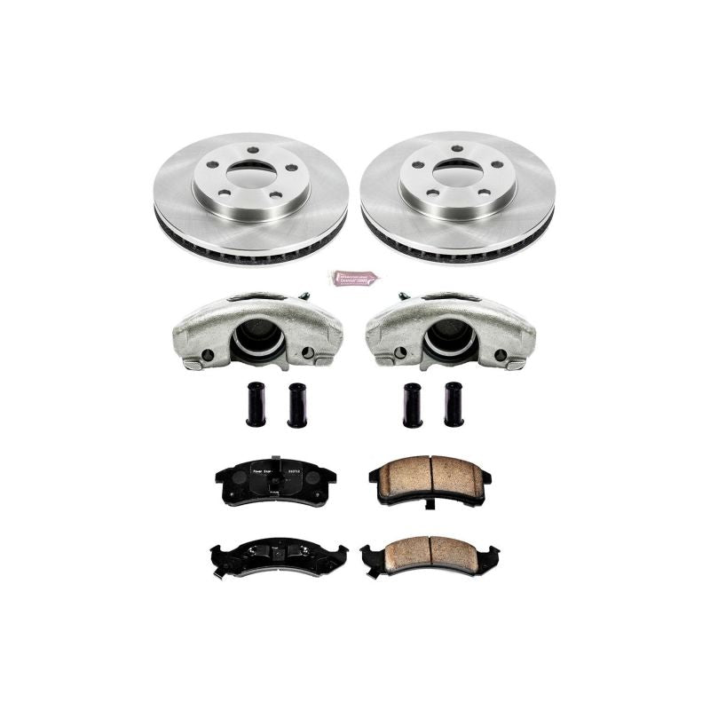 Power Stop 94-99 Buick LeSabre Front Autospecialty Brake Kit w/Calipers