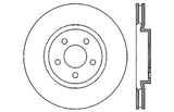 StopTech 05-09 Chrysler 300 (5.7L V8 exc SRT-8) Front Left Slotted & Drilled Rotor