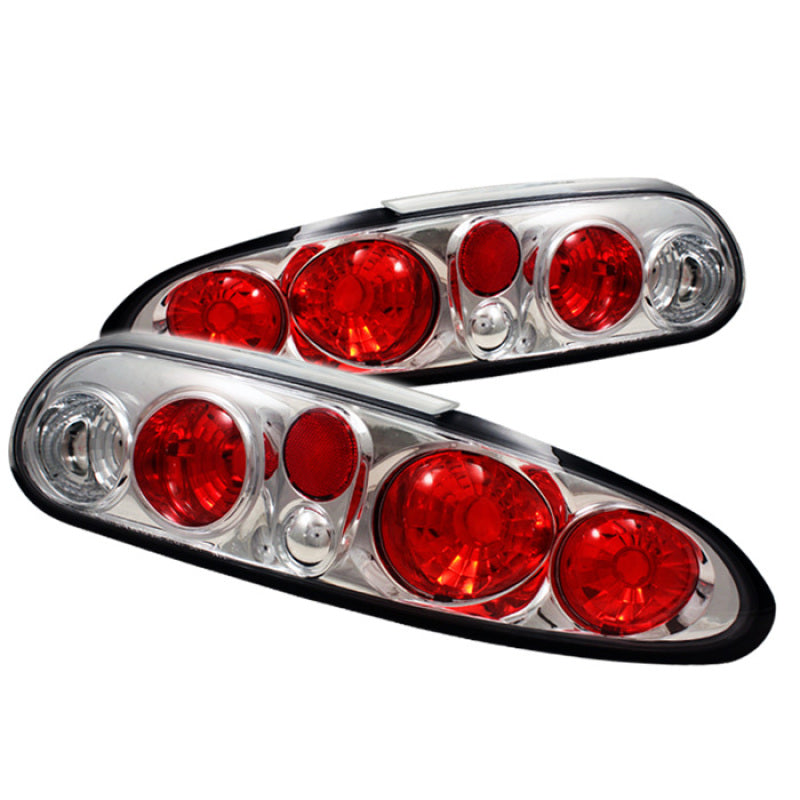 Spyder Chevy Camaro 93-02 Euro Style Tail Lights Chrome ALT-YD-CCAM98-C