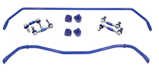 SuperPro 2016 Mazda MX-5 Miata Sport Front / Rear 24mm F/16mm R Adjustable Sway Bar & End Link Set