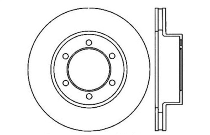 StopTech Drilled Sport Brake Rotor