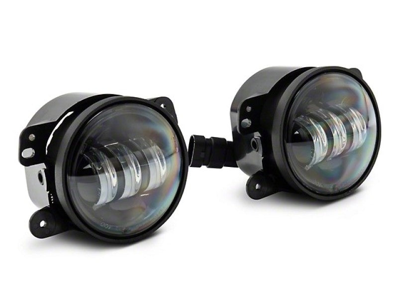 Raxiom 07-22 Jeep Wrangler JK/JL Axial Series Tri-Bar LED Fog Lights- White