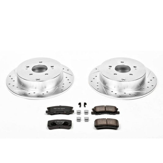 Power Stop 04-11 Mitsubishi Endeavor Rear Z23 Evolution Sport Brake Kit