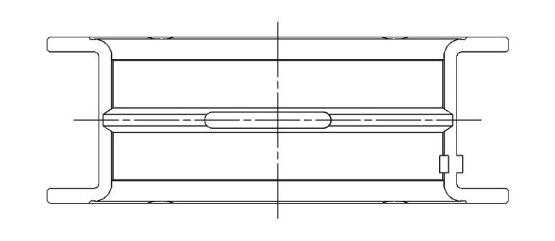 ACL Ford 221/255/260/289/302 Windsor/Windsor 5.0L STD Size w/ Extra Oil Clearance Main Bearing Set