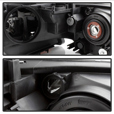 xTune Lexus Gs 06-11 OE Projector Headlights (w/AFS. Hid Fit) Black PRO-JH-LGS06-AFS-AM-BK