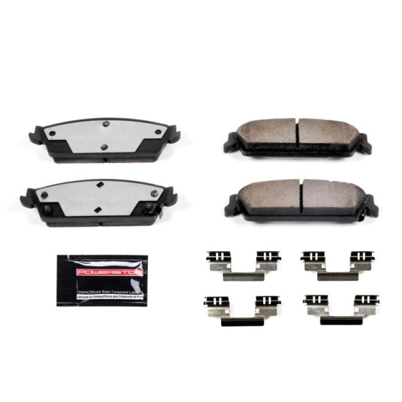 Power Stop 99-00 Cadillac Escalade Rear Z36 Truck & Tow Brake Pads w/Hardware