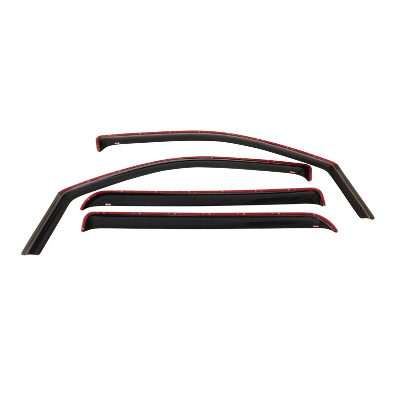 Westin 2002-2006 Cadillac/Chevrolet/GMC Escalade Wade In-Channel Wind Deflector 4pc - Smoke