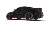 Rally Armor 22-25 Subaru BRZ / Toyota GR86 Red UR Mud Flap w/Black Logo