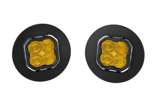 Diode Dynamics SS3 Type GM5 LED Fog Light Kit Sport - Yellow SAE Fog