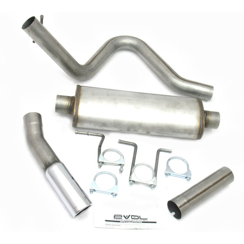 JBA 99-05 Ford Excursion 5.4L/6.8L 409SS Pass Side Single Exit Cat-Back Exhaust