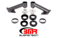BMR 15-17 S550 Mustang Cradle Bushing Lockout Kit - Black Hammertone BMR Suspension