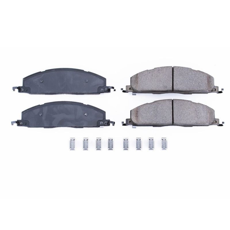 Power Stop 09-10 Dodge Ram 2500 Rear Z17 Evolution Ceramic Brake Pads w/Hardware