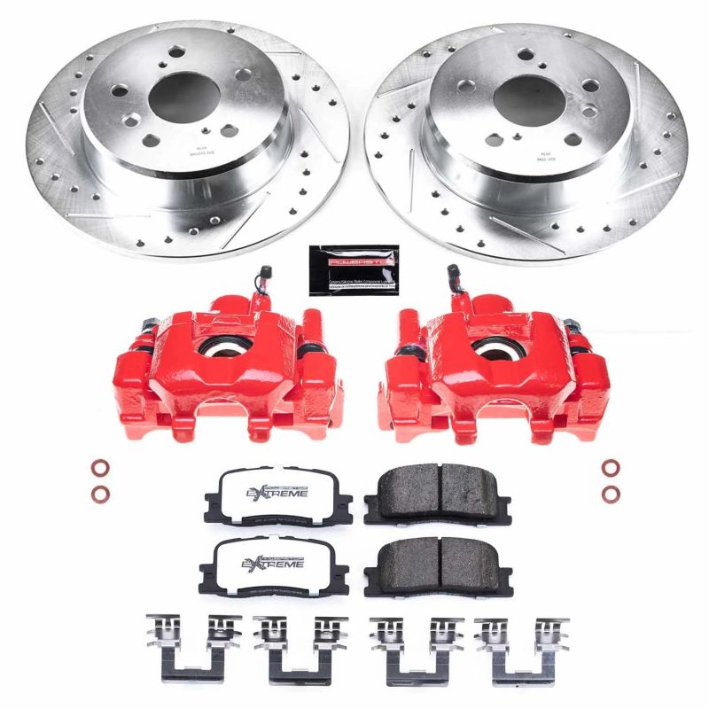 Power Stop 01-03 Toyota High Lander Rear Z36 Truck & Tow Brake Kit w/Calipers