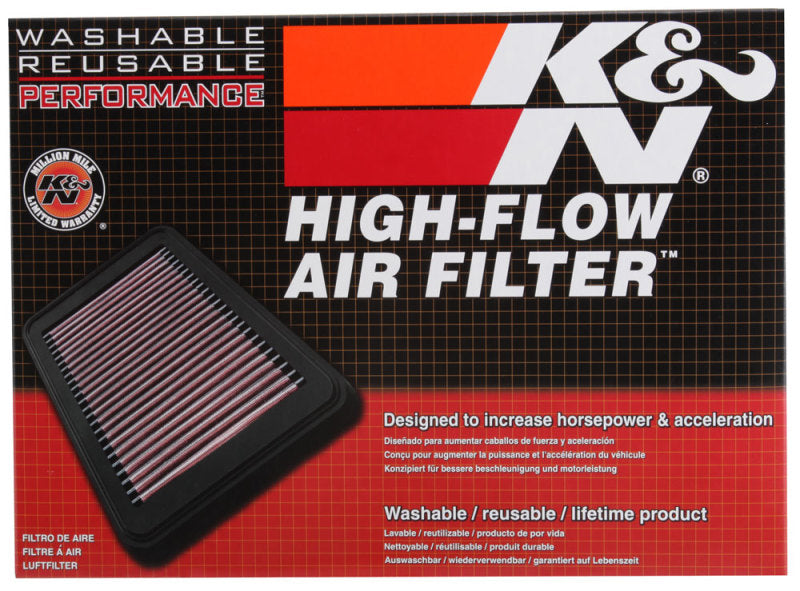 K&N 17-18 Hyundai Santa Fe Sport L4-2.4L F/I Drop In Air Filter