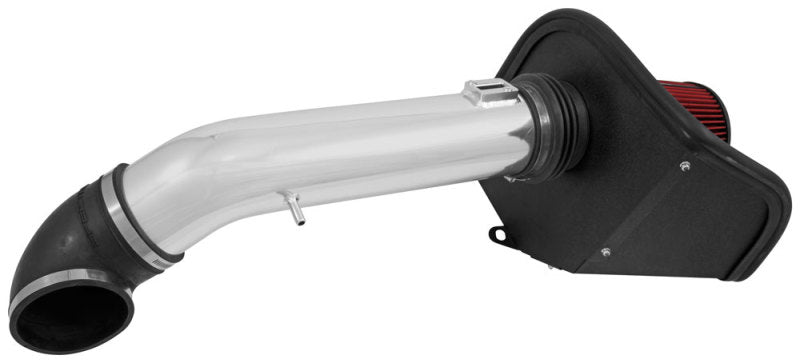 Spectre 16-17 GM 2500HD/3500HD V8-6.0L F/I Air Intake Kit - Polished w/Red Filter