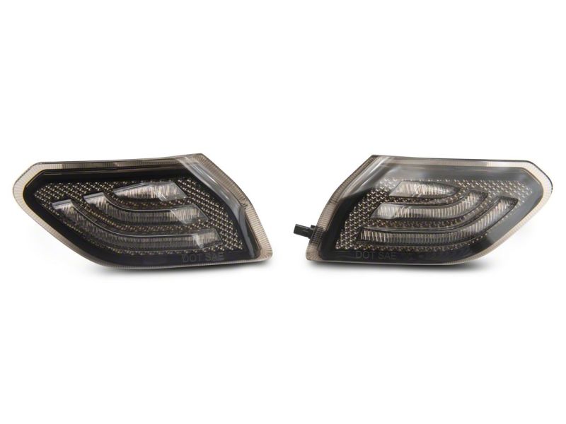 Raxiom 18-23 Jeep Wrangler JL Axial Series LED Side Marker Lights- Smoked