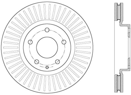 StopTech Slotted Sport Brake Rotor