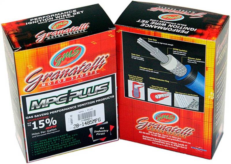 Granatelli 14-23 GM L83 5.3L/L86 6.2L Straight Boot MPG Plus Ignition Wires