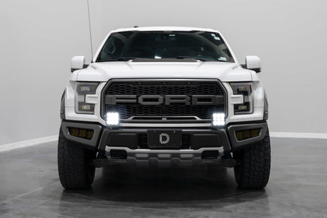 Diode Dynamics 17-20 Ford Raptor SS5 Bumper LED Pod Light Kit - Pro White Combo