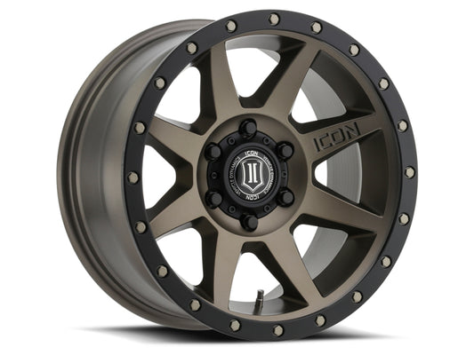 ICON Rebound 18x9 5x5 -12mm Offset 4.5in BS 71.5mm Bore Bronze Wheel