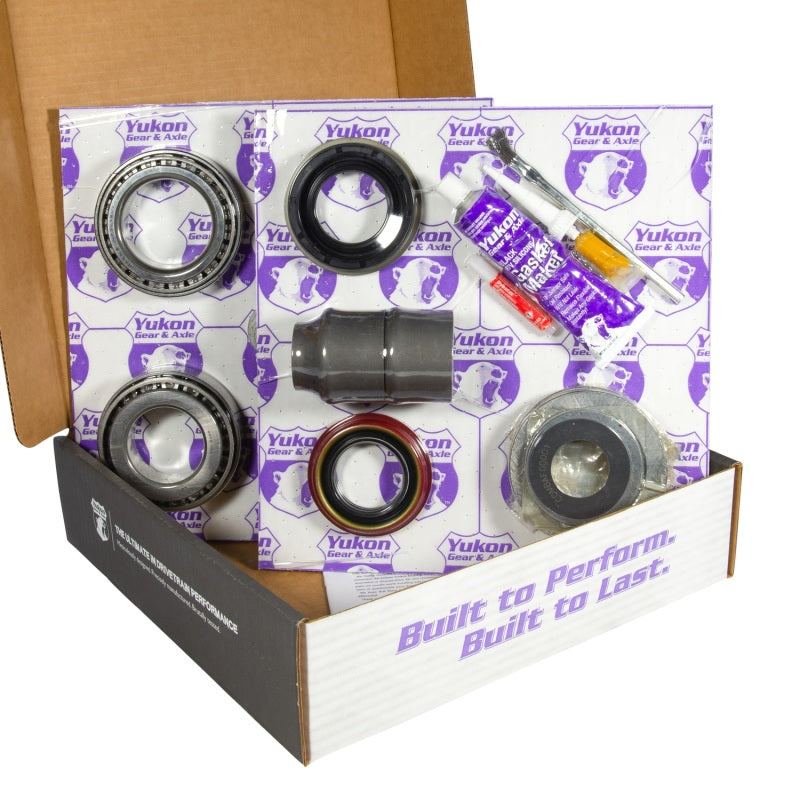 Yukon 9.75in Ford 3.73 Rear Ring & Pinion Install Kit 34 Spline Positraction Axle Bearings