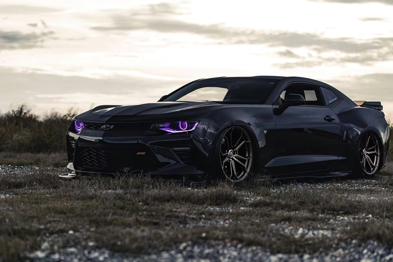Oracle 16-18 Chevy Camaro RGB+W Headlight DRL Upgrade Kit - ColorSHIFT w/ 2.0 Cntrl