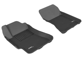 3D MAXpider 2002-2007 Subaru Impreza Kagu 1st Row Floormat - Black 3D MAXpider