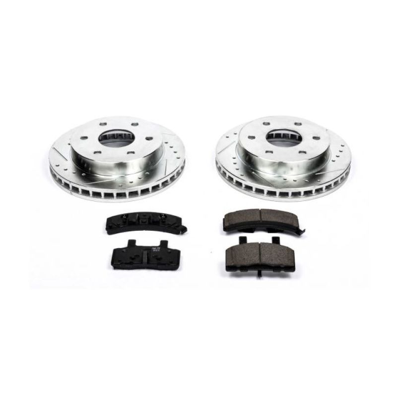 Power Stop 99-00 Cadillac Escalade Front Z23 Evolution Sport Brake Kit