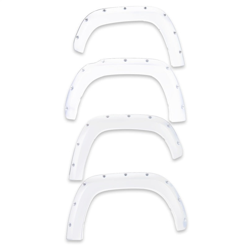 EGR 2017 Ford Super Duty Bolt-On Look Color Match Fender Flares - Set - Oxford White