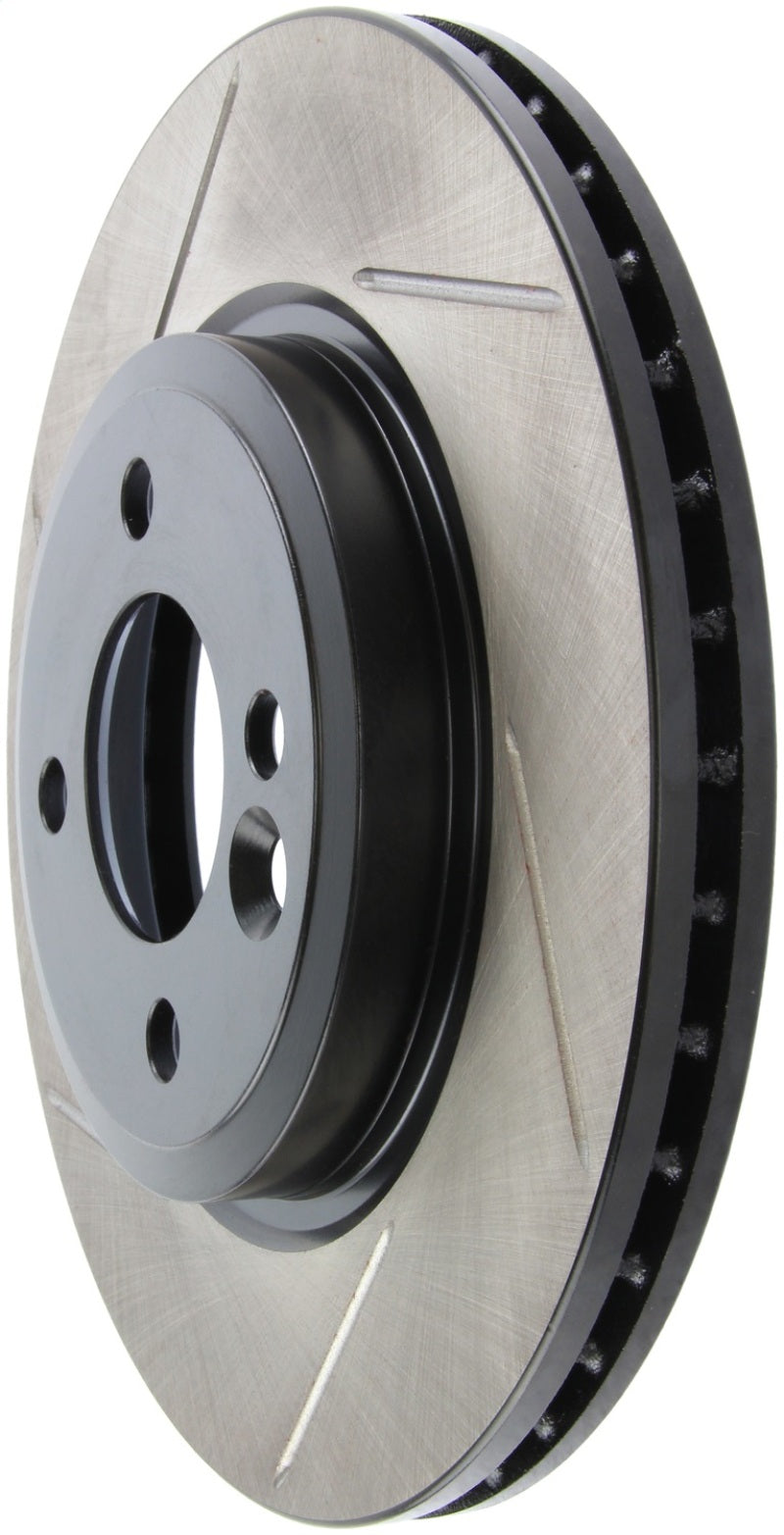 StopTech Power Slot 02-06 Mini Cooper/Mini Cooper S Front Right SportStop Slotted Rotor