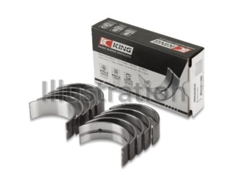 King Engine Bearings Mitsubishi 2007+ 4B11T Turbo EVO X (Size +0.25mm) Crankshaft Main Bearing Set