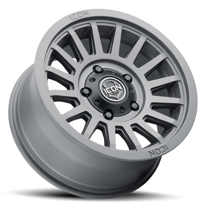 ICON Recon SLX 17x8.5 5x150 25mm Offset 5.75in BS 110.1mm Bore Charcoal Wheel